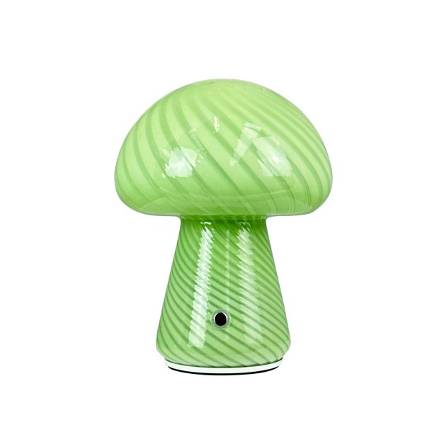 Morkel Mushroom rechargeable table lamp Green