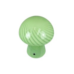 Morkel Mushroom bordlampe genopladelig Grn