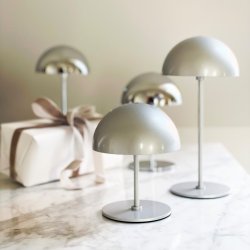 ALONG LED Mini Table Lamp silver 2 pcs in box