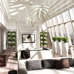 Jeremy Cole Blossom Large white