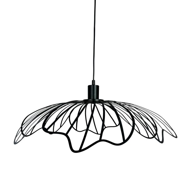 Blumen matt black pendant