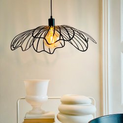 Blumen mat sort pendel