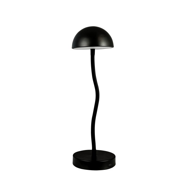 Fonzy LED Matt black table lamp