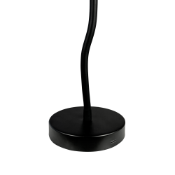 Fonzy LED Mat sort bordlampe