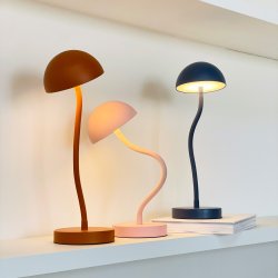 Fonzy LED Indigo blue table lamp