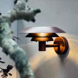 DL25 Outdoor wall light copper look