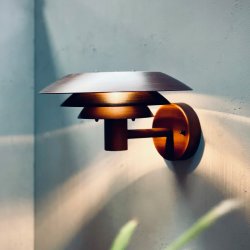 DL25 Outdoor wall light copper look