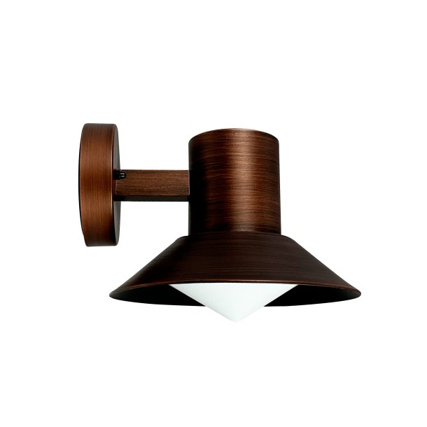 Venice outdoor wall light Antique brushed copper