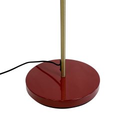 Ocean Mrkerd/ messing gulvlampe