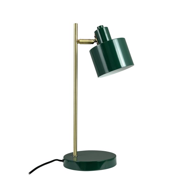 Ocean Dark green/ brass table lamp