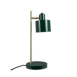 Ocean Dark green/ brass table lamp