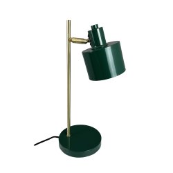 Ocean Dark green/ brass table lamp