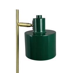 Ocean Dark green/ brass table lamp
