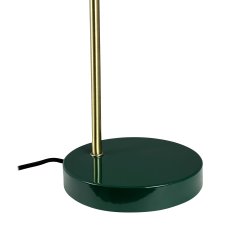Ocean Dark green/ brass table lamp