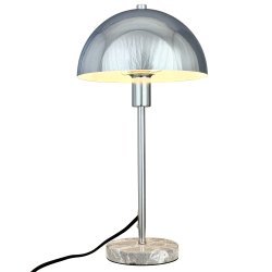Stockholm D20 krom/ marmor bordlampe