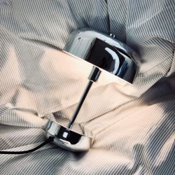 Haipot chrome table lamp