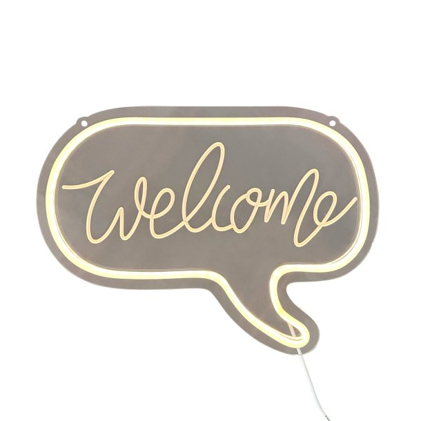 LED skilt - Welcome