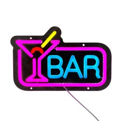 LED sign - Cocktail bar
