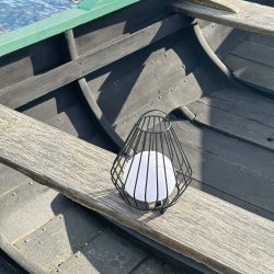 Evesham Udendrs Lanterne / sort small