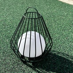 Evesham Outdoor lantern / green small