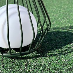 Evesham Outdoor lantern / green small