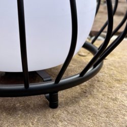 Evesham Auenleuchte schwarz mittel