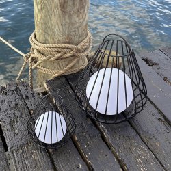 Evesham Auenleuchte schwarz mittel