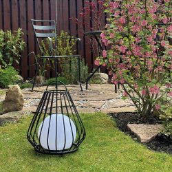 Evesham Auenleuchte schwarz mittel