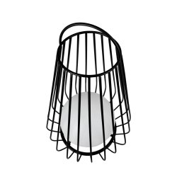 Evesham Udendrs Lanterne /  sort Large