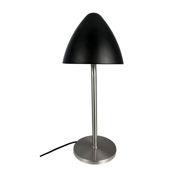 OULU Table lamp black - brushed steel