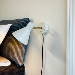 Sleep vglampe kit hvid