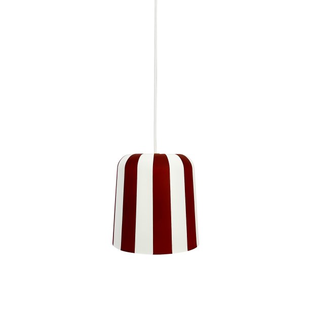 Gry pendant - Dark Red stripes