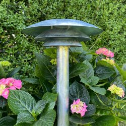 DL25 Galv. bedlampe udendrs 