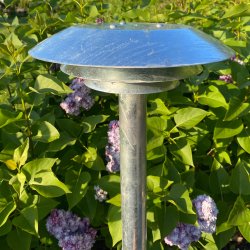 DL25 Galv. bedlampe udendrs 