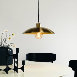Paris brass pendant light