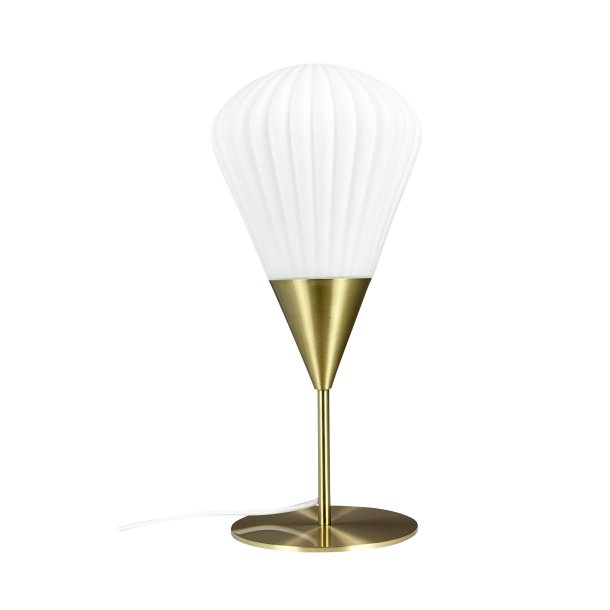 Ballon Table Lamp Opal/ Brass