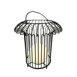 Basket LED Lanterne Sort