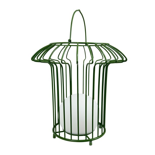 Basket outdoor lamp Green