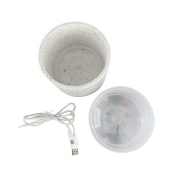 Aroma LED diffuser med Terrasso design. inkl. 2 x olie