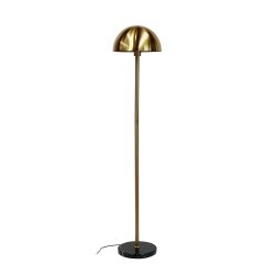 Menton gulvlampe messing - marmor