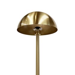 Menton gulvlampe messing - marmor