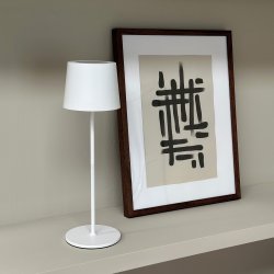 KARL LED lampe med 2 rr hvid