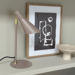 DL12 mini bordlampe beige