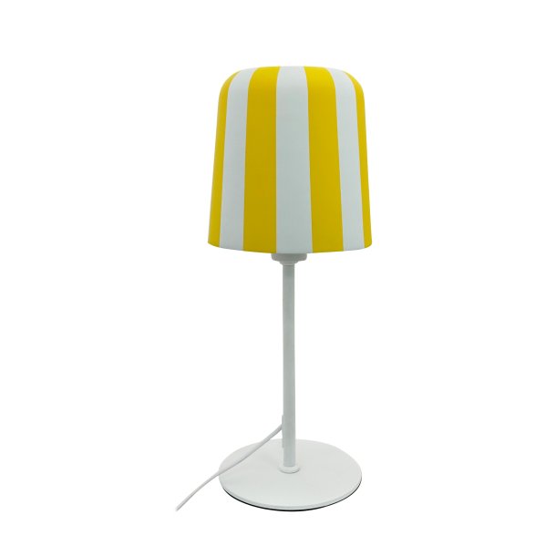 Gry table lamp - Yellow stripes 