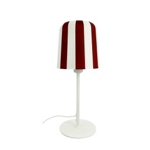 Gry bordlampe  - Dark Red striber 