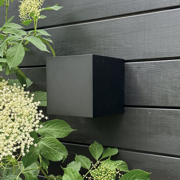 Venus black wall light outdoor - Large