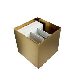 Venus 10x10 Messing vglampe indendrs