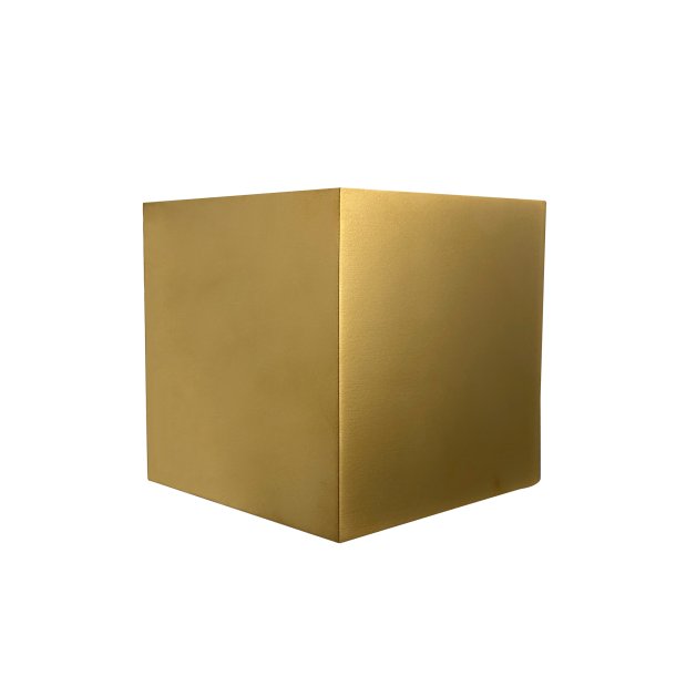 Venus 10x10 Brass wall light indoor