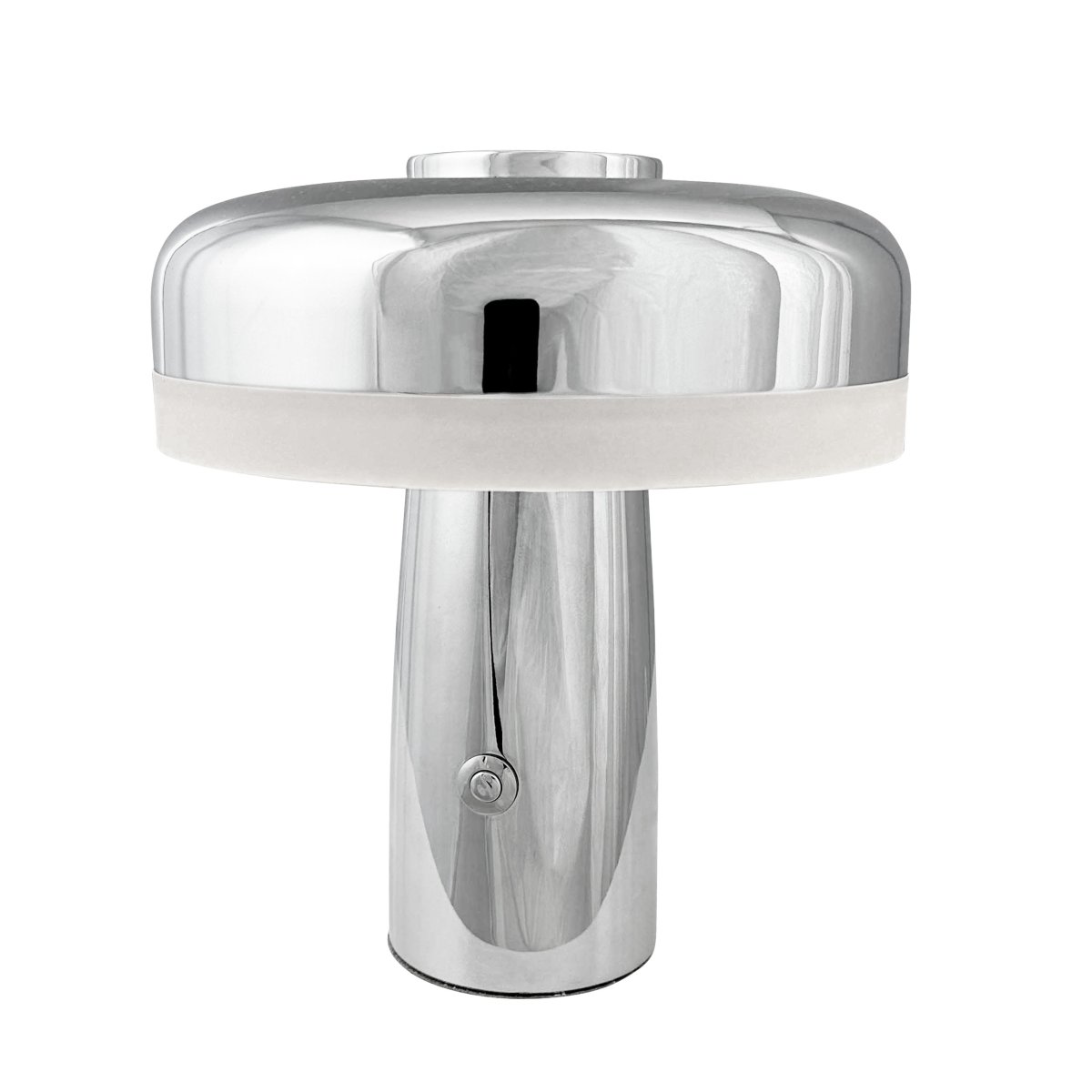 Tischlampe Mason, 25 W, Chrom – Verstellbare Doppelleuchte, Gebürstetes Nickel, Für Wohnzimmer & Büro