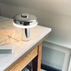 Porter krom LED bordlampe